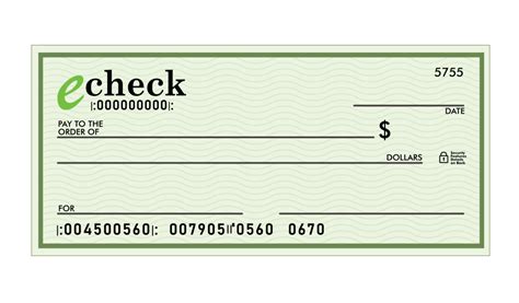 what is an echeck.